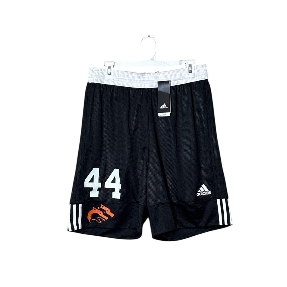 Adidas Men's Black and White Reversible Athletic Shorts,Size XL,NWT
